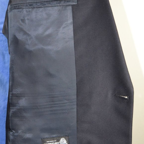 Hickey Freeman 42L Sport Coat Blazer Suit Jacket N - Picture 5 of 8